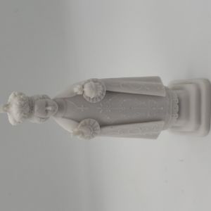 Vittoria 4" Infant of Prague Statue White Finish